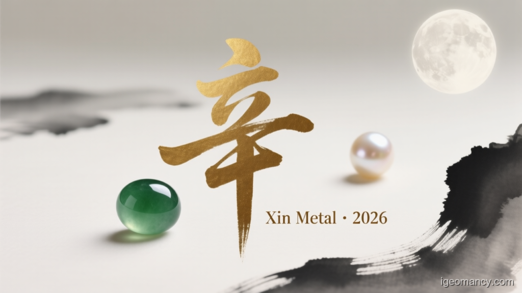 Xin Metal · 2026 — Xin Yin Metal Day Master BaZi Forecast: August 6, 2026 — 壬子 Water Rat Day | iGeomancy
