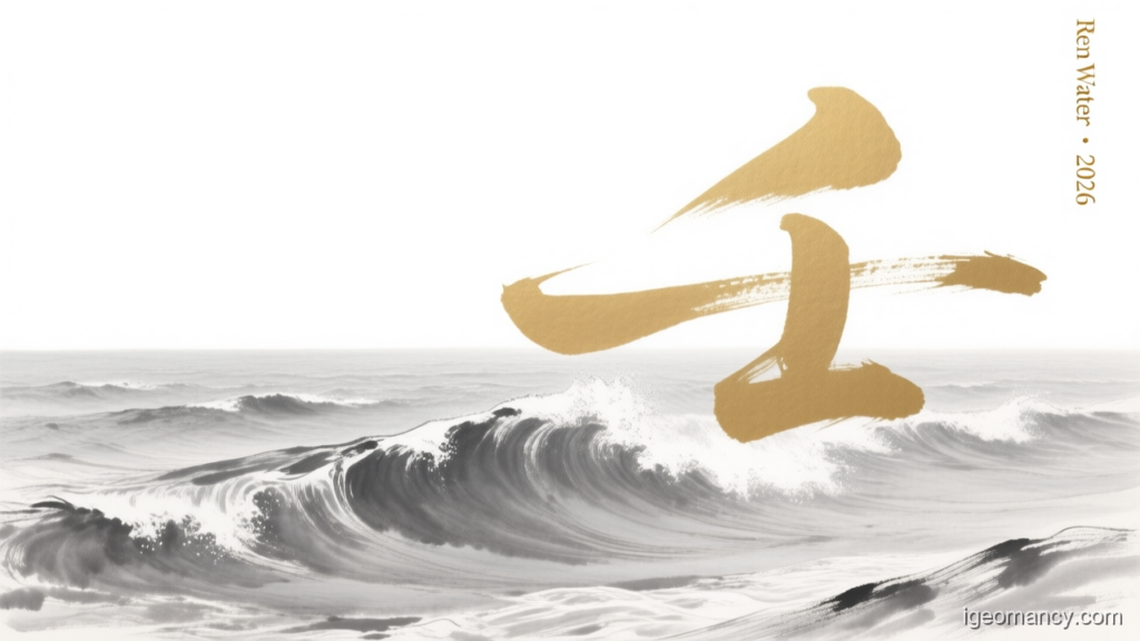 Ren Water · 2026 — Ren Yang Water Day Master BaZi Forecast: August 6, 2026 — 壬子 Water Rat Day | iGeomancy