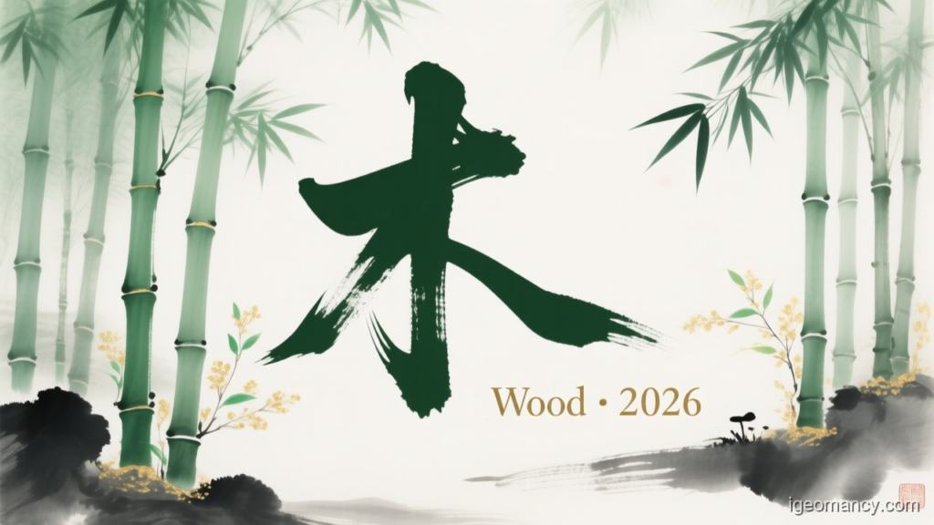 Wood · 2026 — Tong Shu 通書 Daily Almanac: 2026-08-08 — 破 (日月相冲，曰大耗，诸事不宜。 宜：破屋坏垣 忌：不宜诸吉事。) Day | iGeomancy