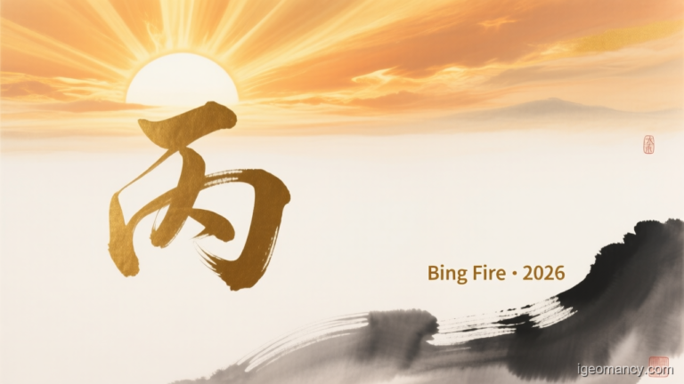 Bing Yang Fire Day Master BaZi Forecast: August 8, 2026 — 甲寅 Wood Tiger Day | iGeomancy