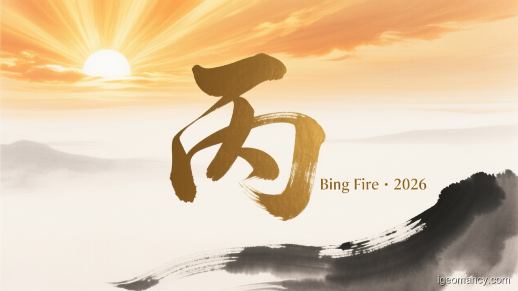 Bing Fire · 2026 — Bing Yang Fire Day Master BaZi Forecast: August 9, 2026 — 乙卯 Wood Rabbit Day | iGeomancy