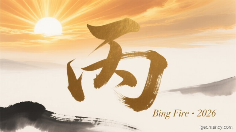 Bing Yang Fire Day Master BaZi Forecast: August 10, 2026 — 丙辰 Fire Dragon Day | iGeomancy