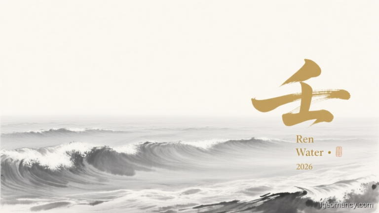 Ren Yang Water Day Master BaZi Forecast: August 10, 2026 — 丙辰 Fire Dragon Day | iGeomancy