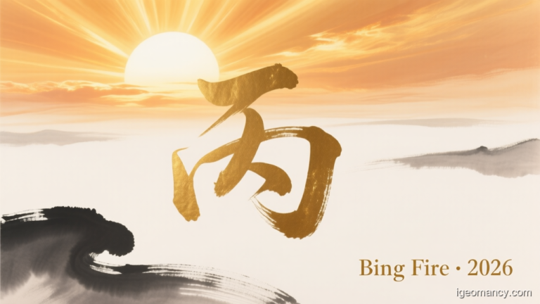 Bing Yang Fire Day Master BaZi Forecast: August 11, 2026 — 丁巳 (Fire Snake) Day | iGeomancy
