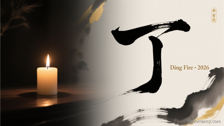 Ding Yin Fire Day Master BaZi Forecast: August 11, 2026 — 丁巳 Fire Snake Day | iGeomancy
