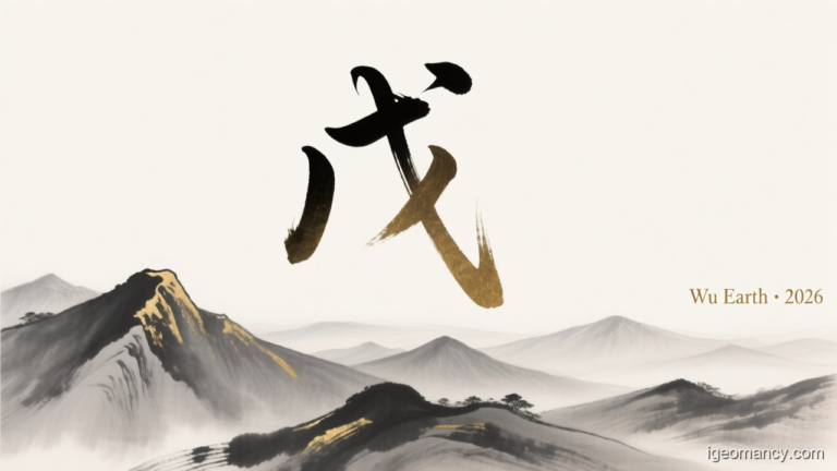 Wu Yang Earth Day Master BaZi Forecast: August 11, 2026 — 丁巳 Fire Snake Day | iGeomancy