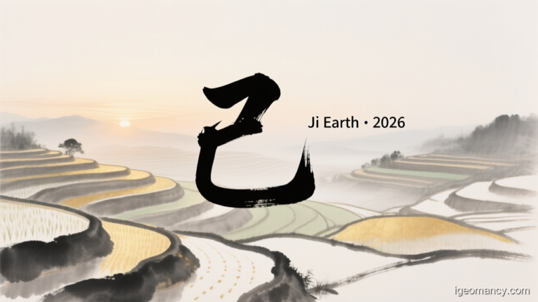 Ji Yin Earth Day Master BaZi Forecast: August 11, 2026 — 丁巳 Fire Snake Day | iGeomancy