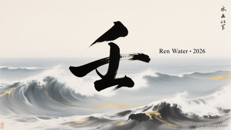 Ren Yang Water Day Master BaZi Forecast: August 11, 2026 — 丁巳 Fire Snake Day | iGeomancy