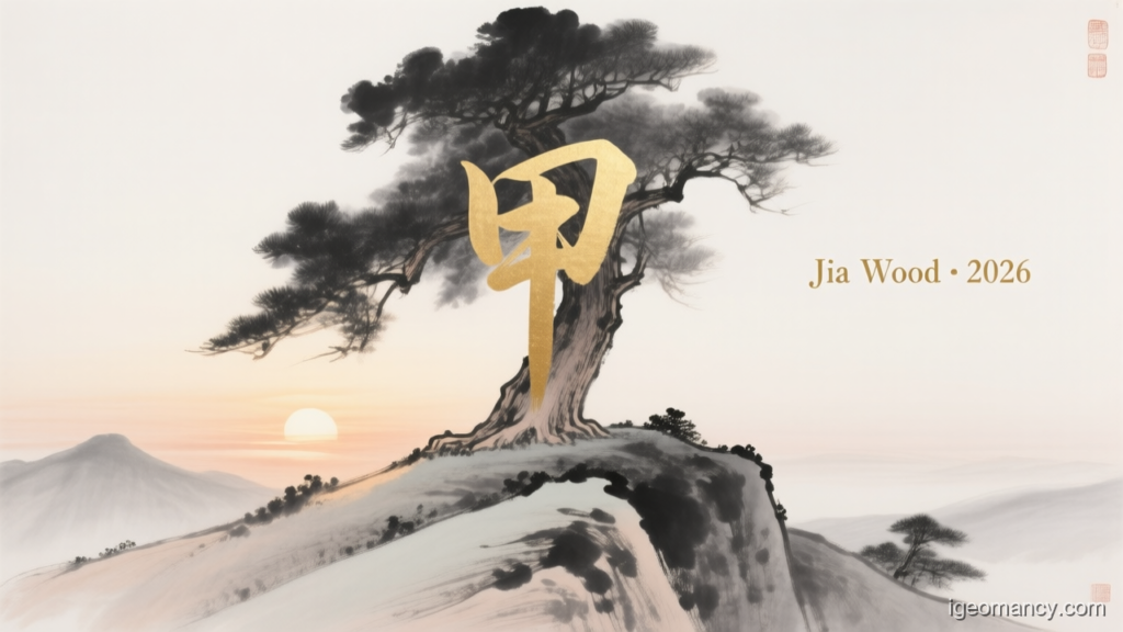 Jia Wood · 2026 — Jia Yang Wood Day Master BaZi Forecast: August 12, 2026 — 戊午 Earth Horse Day | iGeomancy