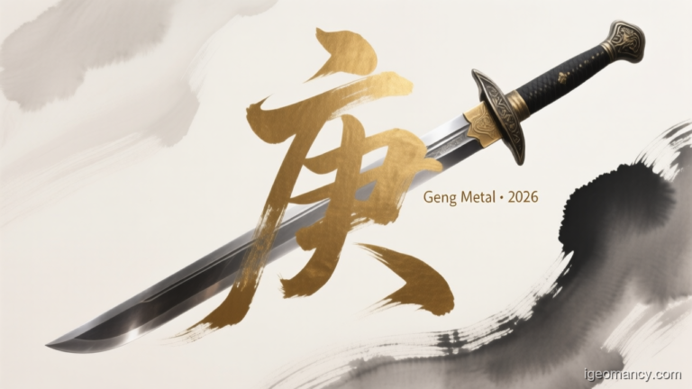 Geng Yang Metal Day Master BaZi Forecast: August 12, 2026 — 戊午 Earth Horse Day | iGeomancy