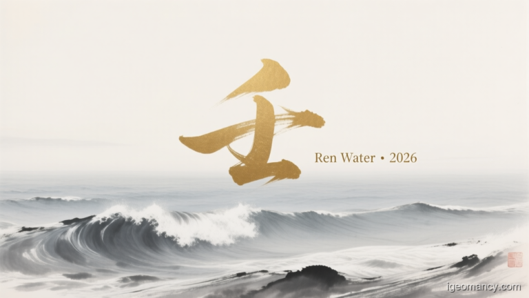 Ren Yang Water Day Master BaZi Forecast: August 12, 2026 — 戊午 Earth Horse Day | iGeomancy