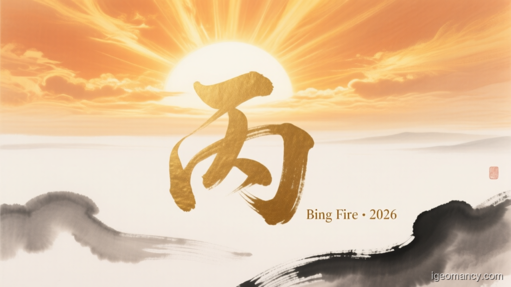Bing Fire · 2026 — Bing Yang Fire Day Master BaZi Forecast: August 13, 2026 — 己未 Earth Goat Day | iGeomancy