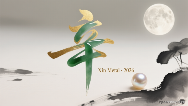 Xin Yin Metal Day Master BaZi Forecast: August 13, 2026 — 己未 Earth Goat Day | iGeomancy