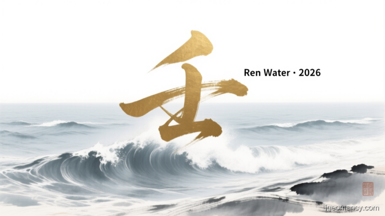 Ren Yang Water Day Master BaZi Forecast: August 13, 2026 — 己未 Earth Goat Day | iGeomancy