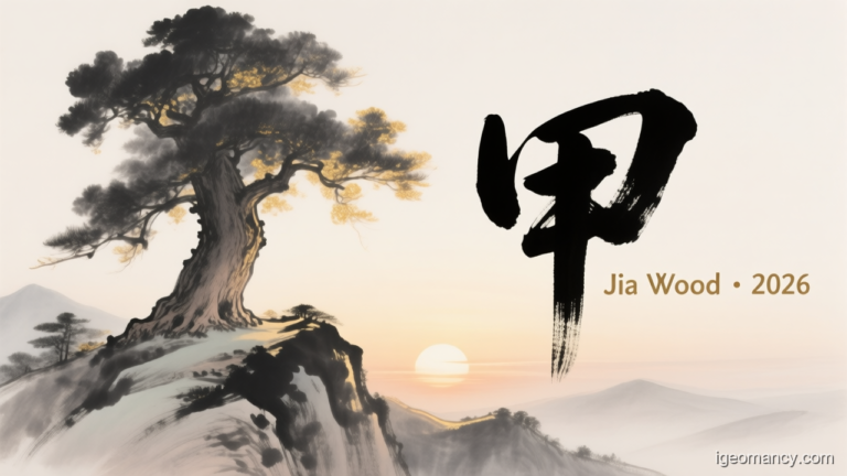 Jia Yang Wood Day Master BaZi Forecast: August 15, 2026 — 辛酉 Metal Rooster Day | iGeomancy