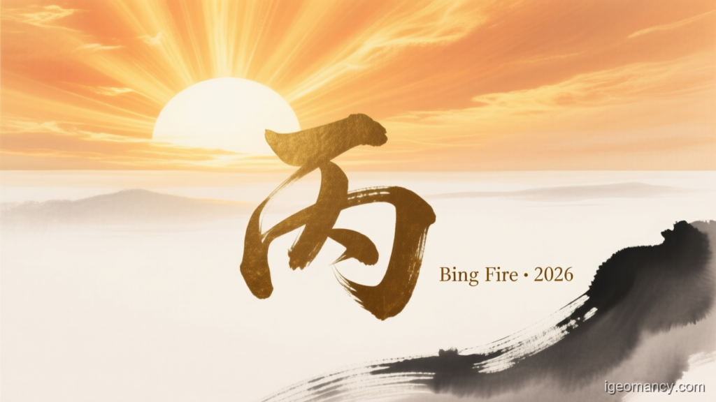 Bing Fire · 2026 — Bing Yang Fire Day Master BaZi Forecast: August 15, 2026 — 辛酉 Metal Rooster Day | iGeomancy