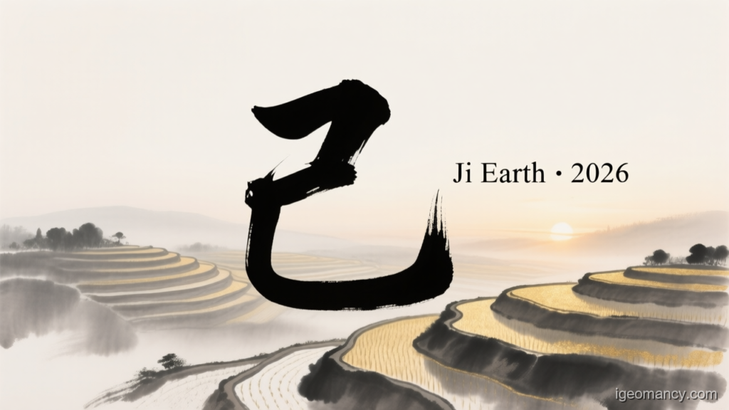 Ji Earth · 2026 — Ji Yin Earth Day Master BaZi Forecast: August 15, 2026 — 辛酉 Metal Rooster Day | iGeomancy