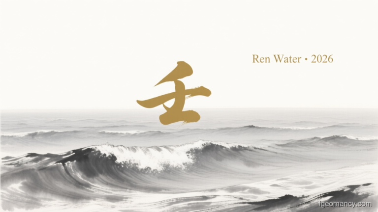 Ren Yang Water Day Master BaZi Forecast: August 15, 2026 — 辛酉 (Metal Rooster) Day | iGeomancy