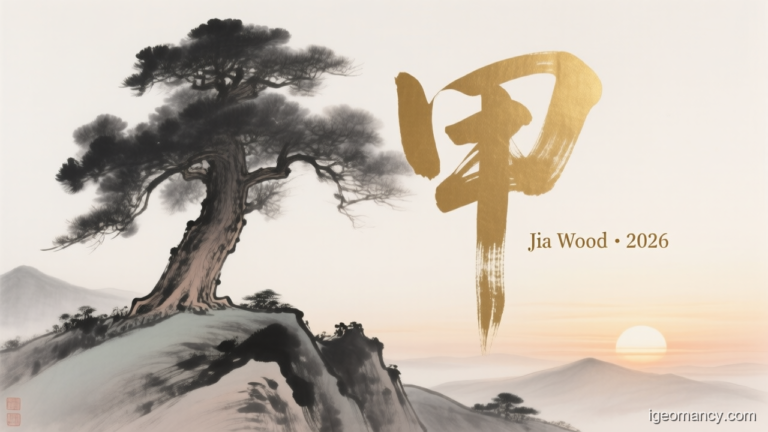 Jia Yang Wood Day Master BaZi Forecast: August 16, 2026 — 壬戌 Water Dog Day | iGeomancy