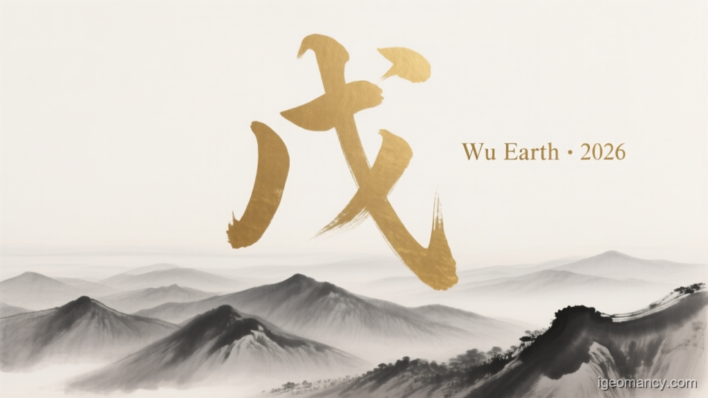 Wu Earth · 2026 — Wu Yang Earth Day Master BaZi Forecast: August 16, 2026 — 壬戌 Water Dog Day | iGeomancy