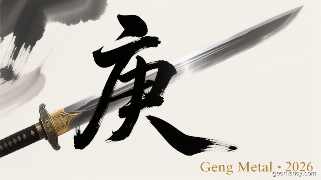 Geng Metal · 2026 — Geng Yang Metal Day Master BaZi Forecast: August 16, 2026 — 壬戌 Water Dog Day | iGeomancy