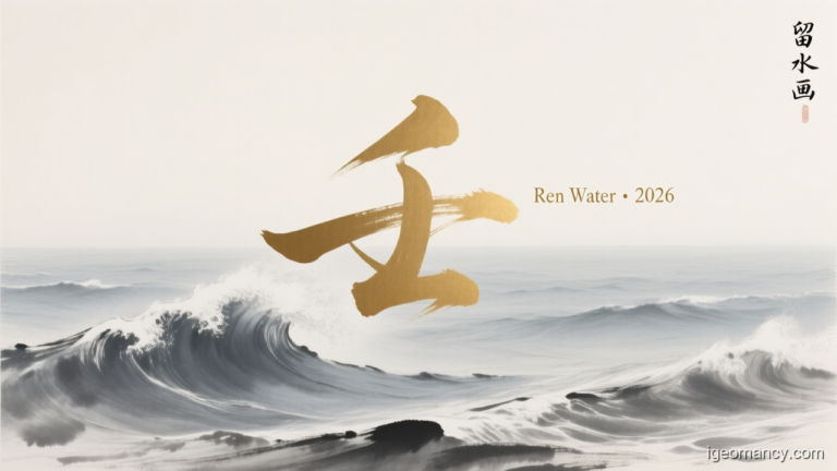 Ren Yang Water Day Master BaZi Forecast: August 16, 2026 — 壬戌 Water Dog Day | iGeomancy