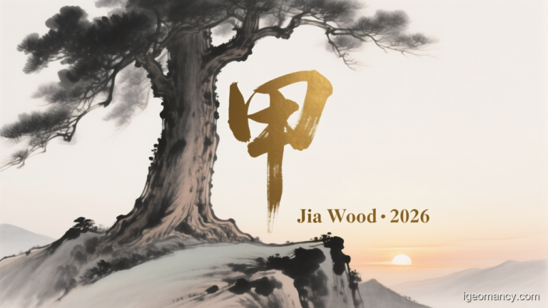 Jia Yang Wood Day Master BaZi Forecast: August 17, 2026 — 癸亥 Water Pig Day | iGeomancy