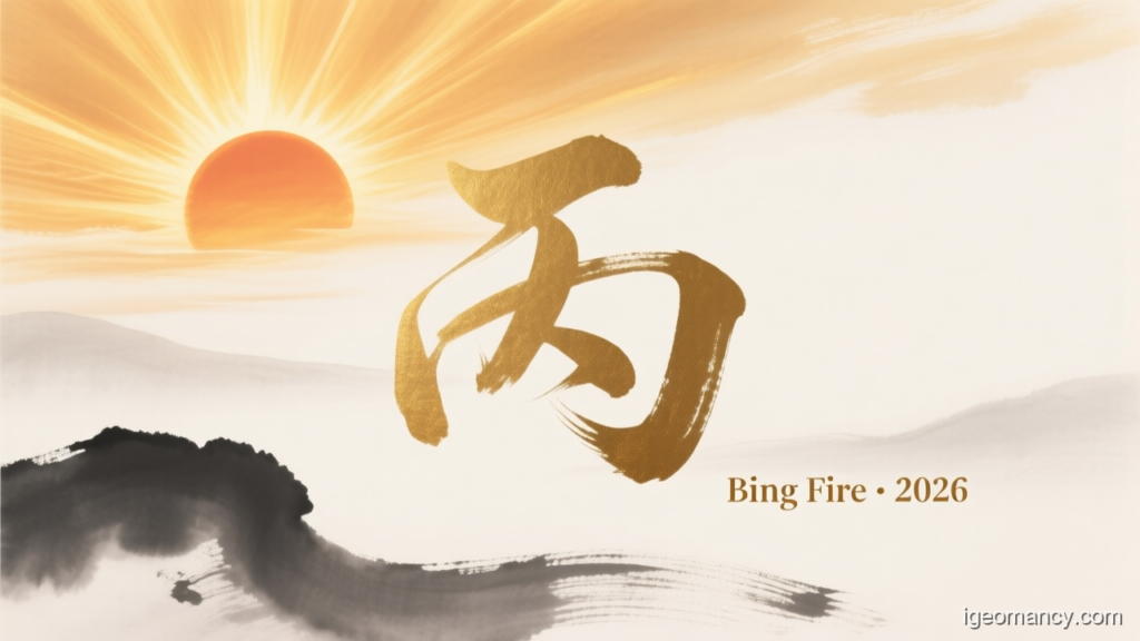 Bing Fire · 2026 — Bing Yang Fire Day Master BaZi Forecast: August 17, 2026 — 癸亥 Water Pig Day | iGeomancy