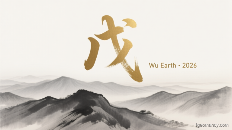 Wu Yang Earth Day Master BaZi Forecast: August 17, 2026 — 癸亥 Water Pig Day | iGeomancy