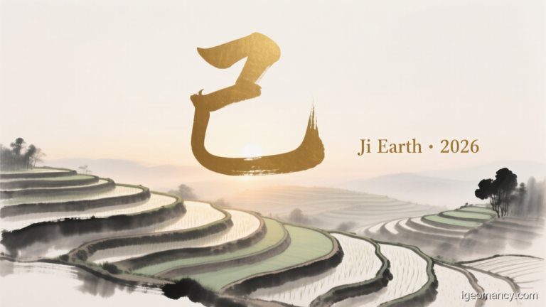 Ji Yin Earth Day Master BaZi Forecast: August 17, 2026 — 癸亥 Water Pig Day | iGeomancy