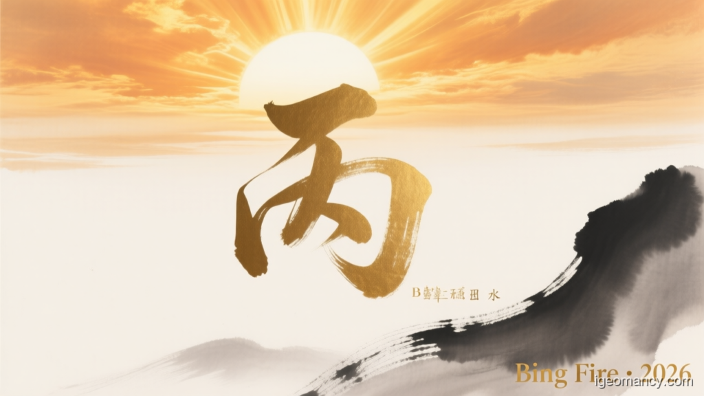 Bing Fire · 2026 — Bing Yang Fire Day Master BaZi Forecast: August 18, 2026 — 甲子 Wood Rat Day | iGeomancy