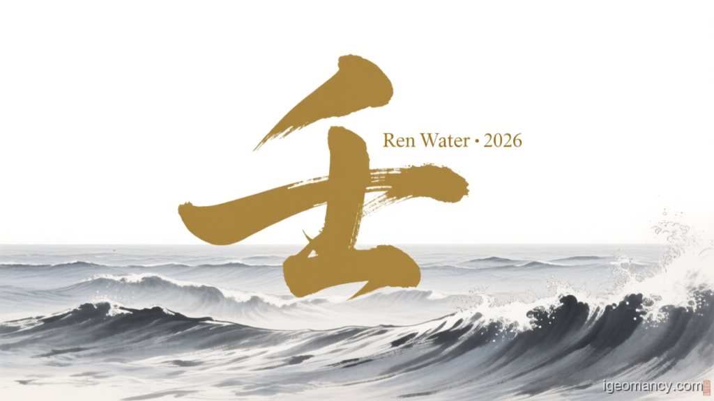 Ren Water · 2026 — Ren Yang Water Day Master BaZi Forecast: 18 August 2026 — 甲子 Wood Rat Day | iGeomancy