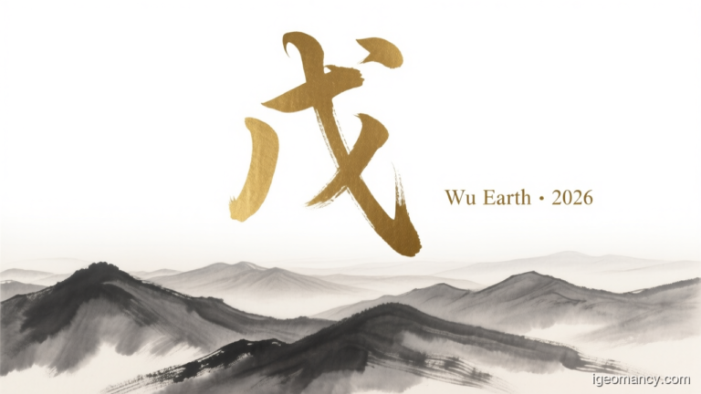 Wu Yang Earth Day Master BaZi Forecast: August 19, 2026 — 乙丑 Wood Ox Day | iGeomancy