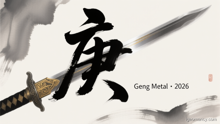 Geng Yang Metal Day Master BaZi Forecast: August 19, 2026 — 乙丑 Wood Ox Day | iGeomancy