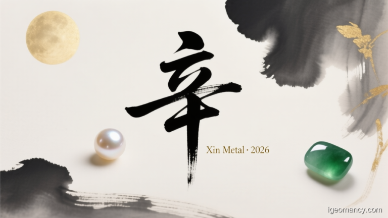 Xin Yin Metal Day Master BaZi Forecast: August 19, 2026 — 乙丑 Wood Ox Day | iGeomancy