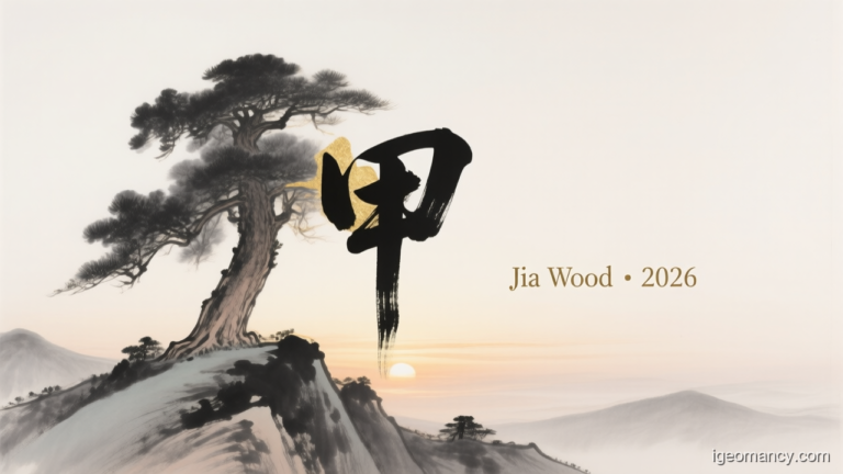 Jia Yang Wood Day Master BaZi Forecast: August 20, 2026 — 丙寅 Fire Tiger Day | iGeomancy
