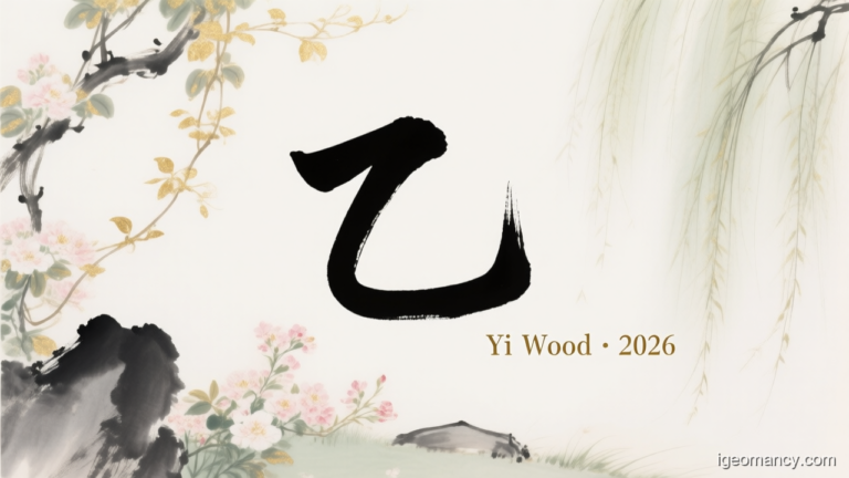 Yi Yin Wood Day Master BaZi Forecast: August 20, 2026 — 丙寅 Fire Tiger Day | iGeomancy