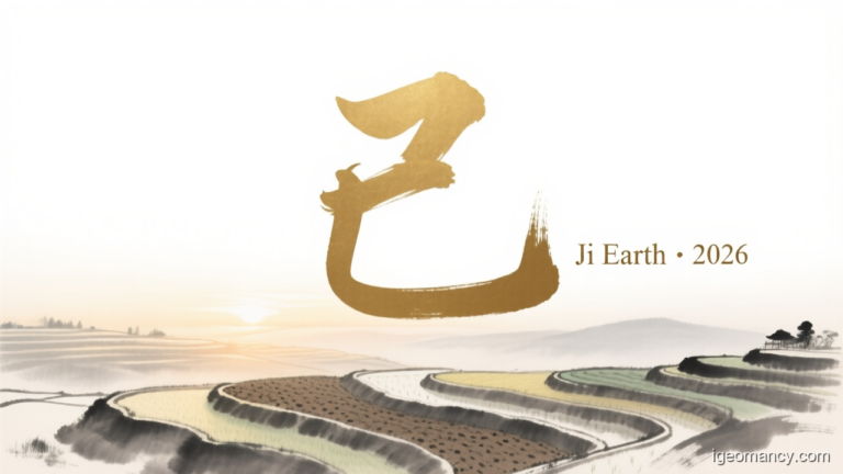 Ji Yin Earth Day Master BaZi Forecast: August 20, 2026 — 丙寅 Fire Tiger Day | iGeomancy