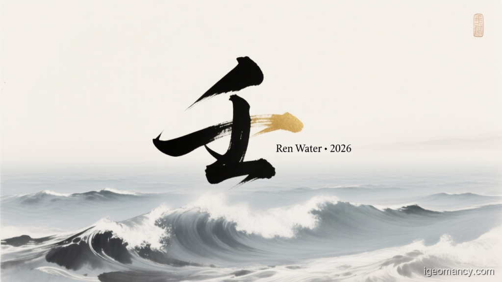 Ren Water · 2026 — Ren Yang Water Day Master BaZi Forecast: August 20, 2026 — 丙寅 Fire Tiger Day | iGeomancy