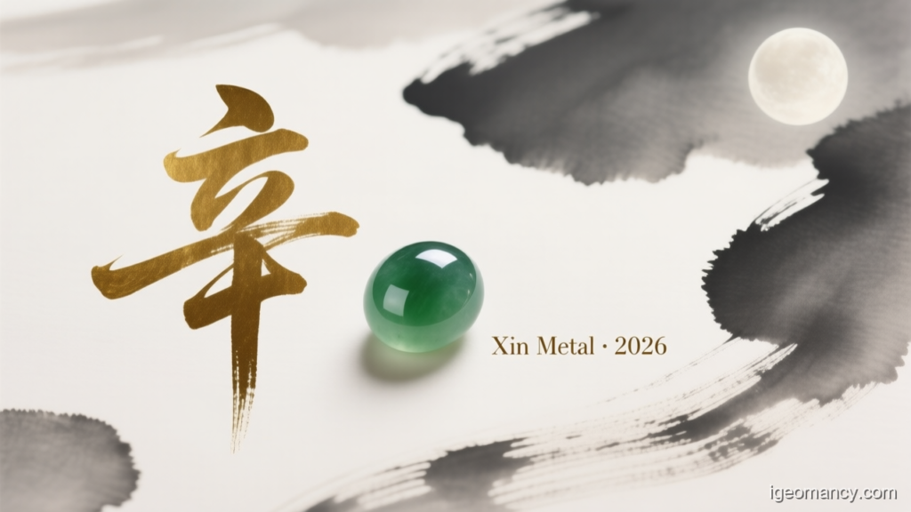 Xin Metal · 2026 — Xin Yin Metal Day Master BaZi Forecast: August 21, 2026 — 丁卯 Fire Rabbit Day | iGeomancy