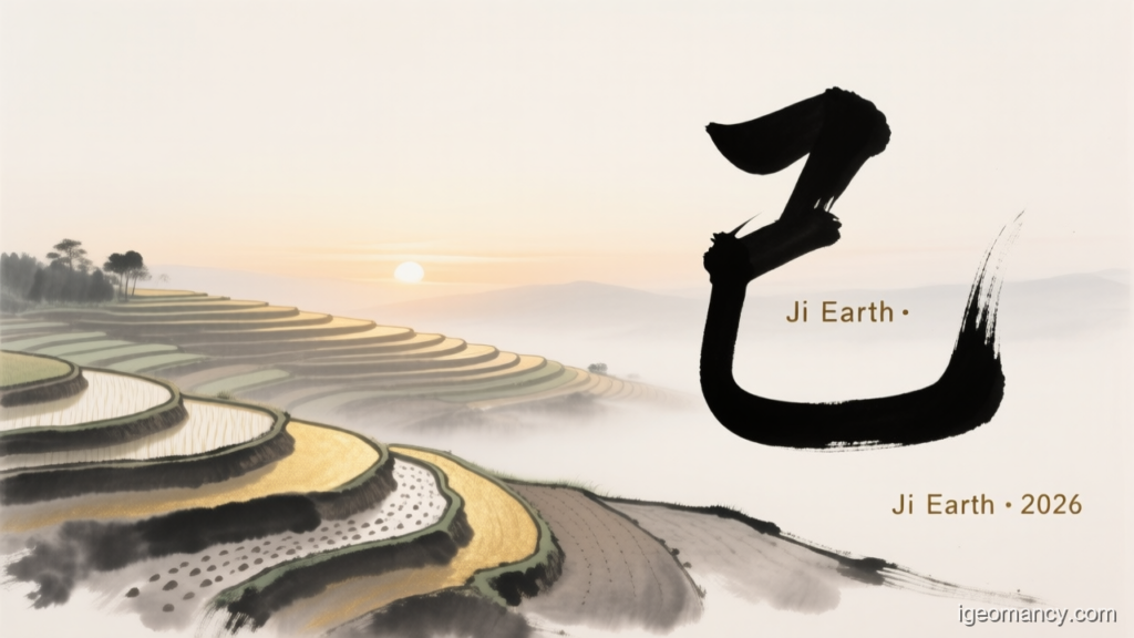 Ji Earth · 2026 — Ji Yin Earth Day Master BaZi Forecast: August 22, 2026 — 戊辰 Earth Dragon Day | iGeomancy