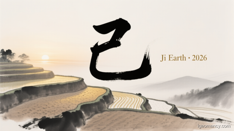 Ji Yin Earth Day Master BaZi Forecast: August 24, 2026 — 庚午 Metal Horse Day | iGeomancy