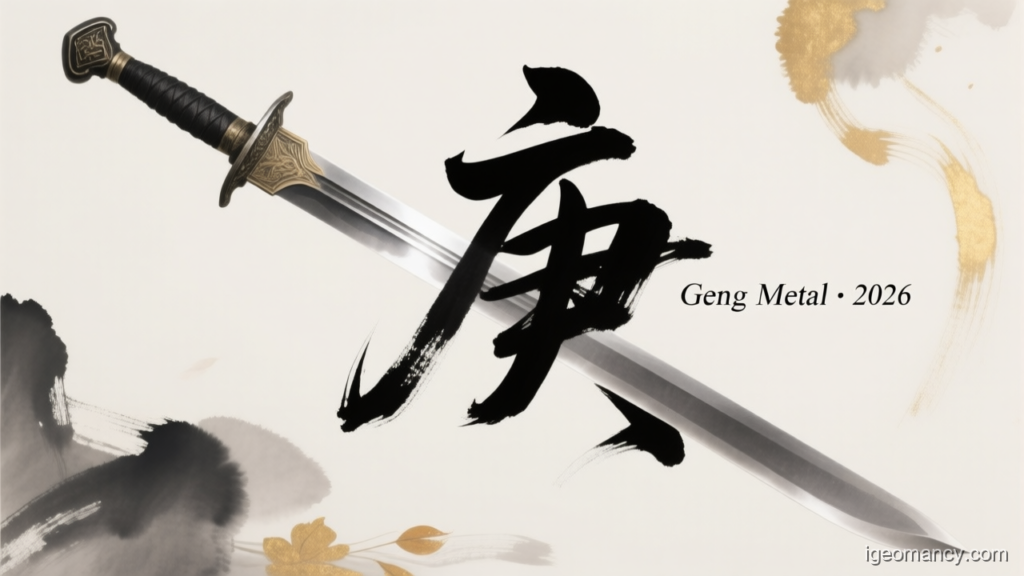 Geng Metal · 2026 — Geng Yang Metal Day Master BaZi Forecast: August 24, 2026 — 庚午 Metal Horse Day | iGeomancy