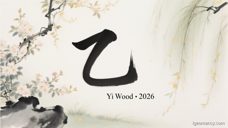 Yi Yin Wood Day Master BaZi Forecast: August 26, 2026 — 壬申 Water Monkey Day | iGeomancy