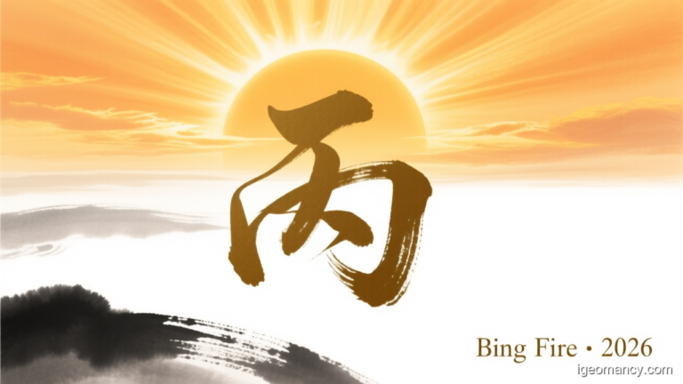 Bing Yang Fire Day Master BaZi Forecast: August 26, 2026 — 壬申 Water Monkey Day | iGeomancy