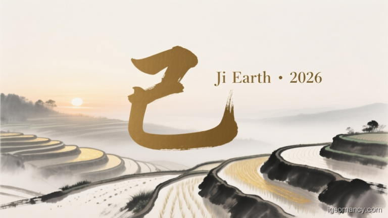Ji Yin Earth Day Master BaZi Forecast: August 26, 2026 — 壬申 Water Monkey Day | iGeomancy