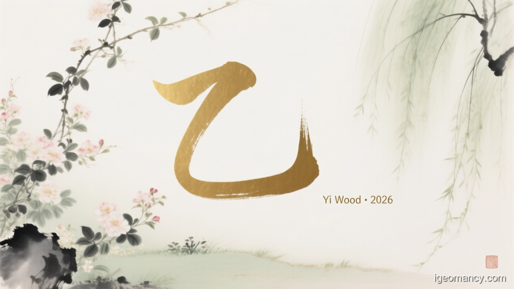 Yi Wood · 2026 — Yi Yin Wood Day Master BaZi Forecast: August 28, 2026 — 甲戌 Wood Dog Day | iGeomancy
