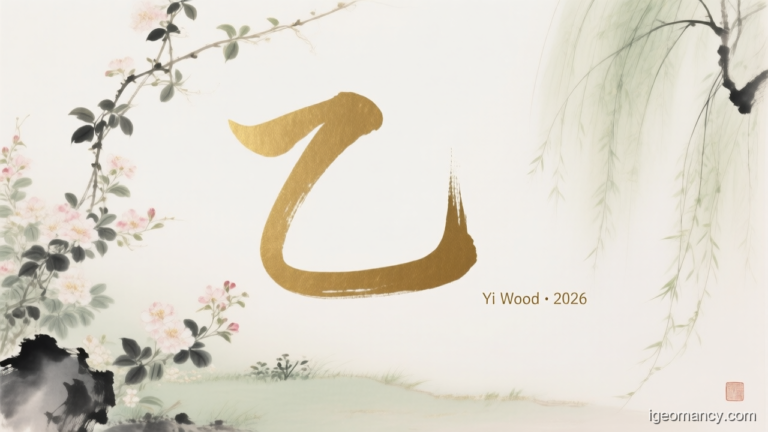 Yi Yin Wood Day Master BaZi Forecast: August 28, 2026 — 甲戌 Wood Dog Day | iGeomancy