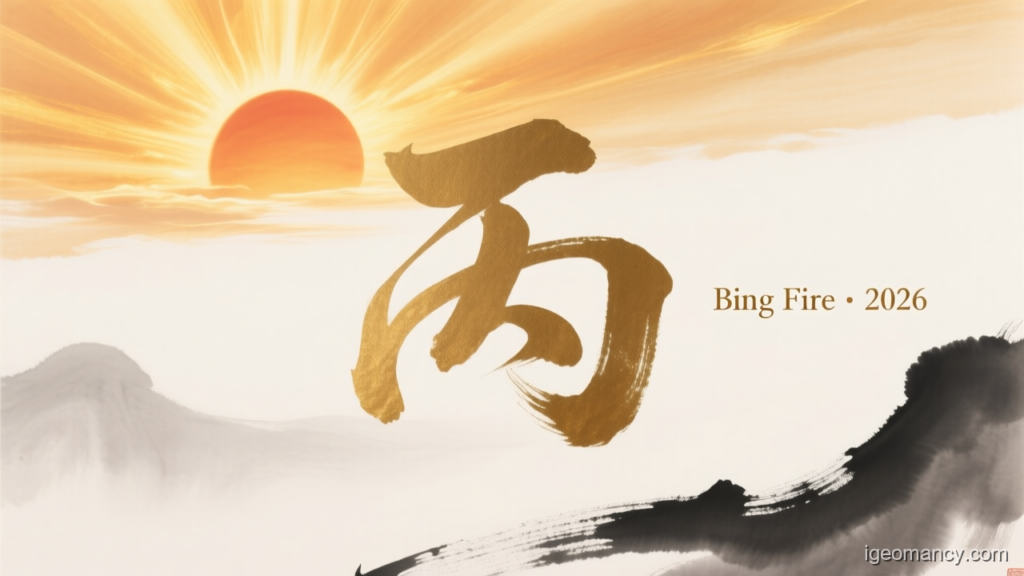 Bing Fire · 2026 — Bing Yang Fire Day Master BaZi Forecast: August 28, 2026 — 甲戌 Wood Dog Day | iGeomancy