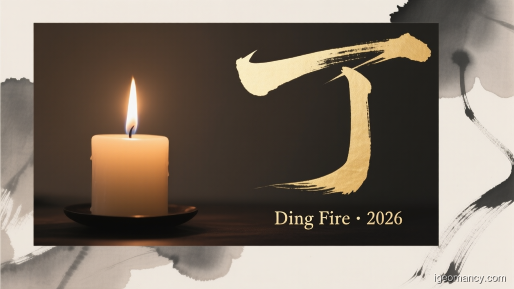 Ding Fire · 2026 — Ding Yin Fire Day Master BaZi Forecast: August 28, 2026 — 甲戌 Wood Dog Day | iGeomancy